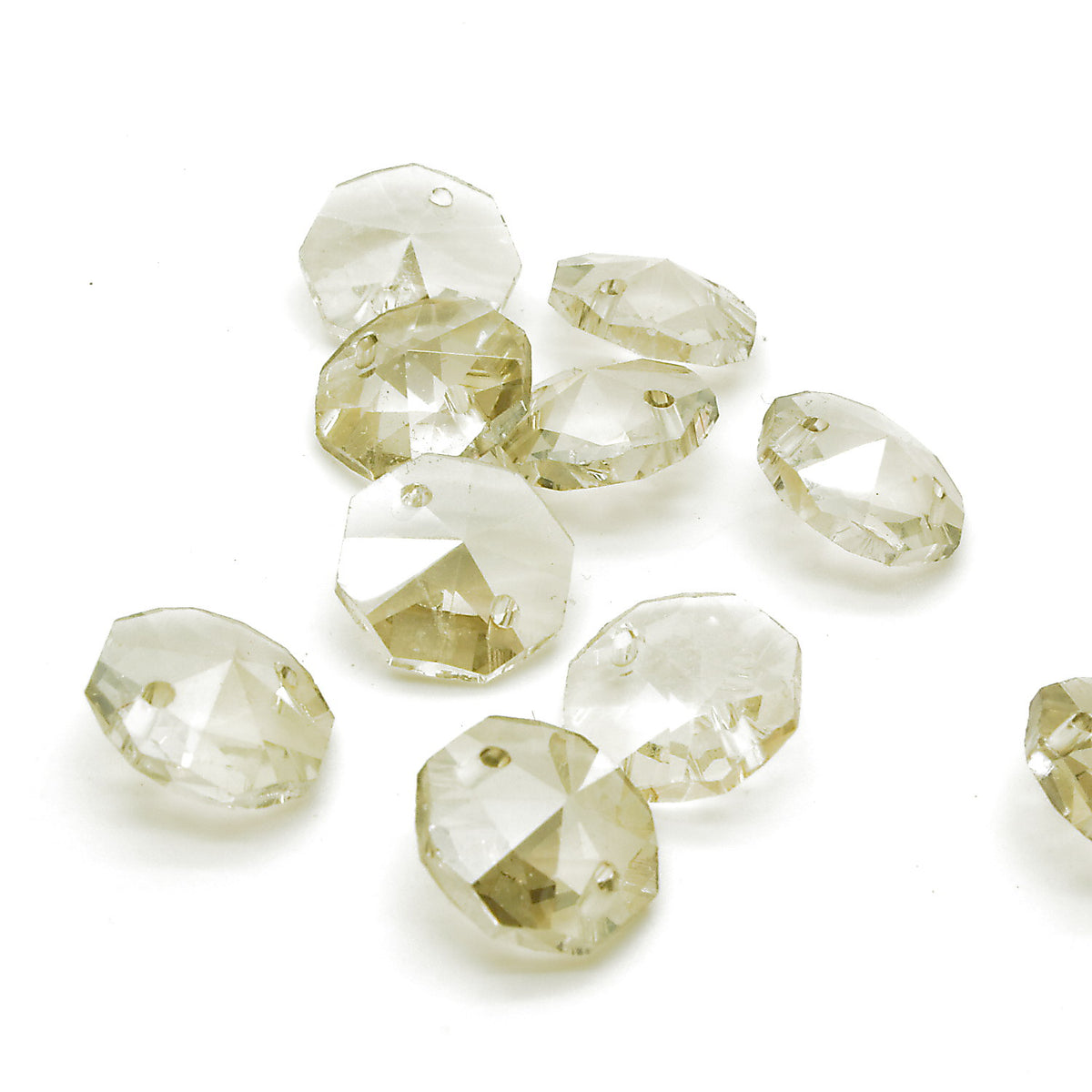 SILVER COATED SEW ON CRYSTALS 14mm - sarahi.NYC