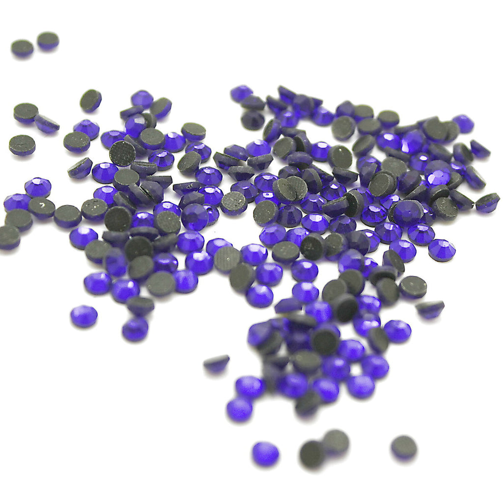 PACK OF 250 - ROUND 4mm FLAT RHINESTONES - sarahi.NYC