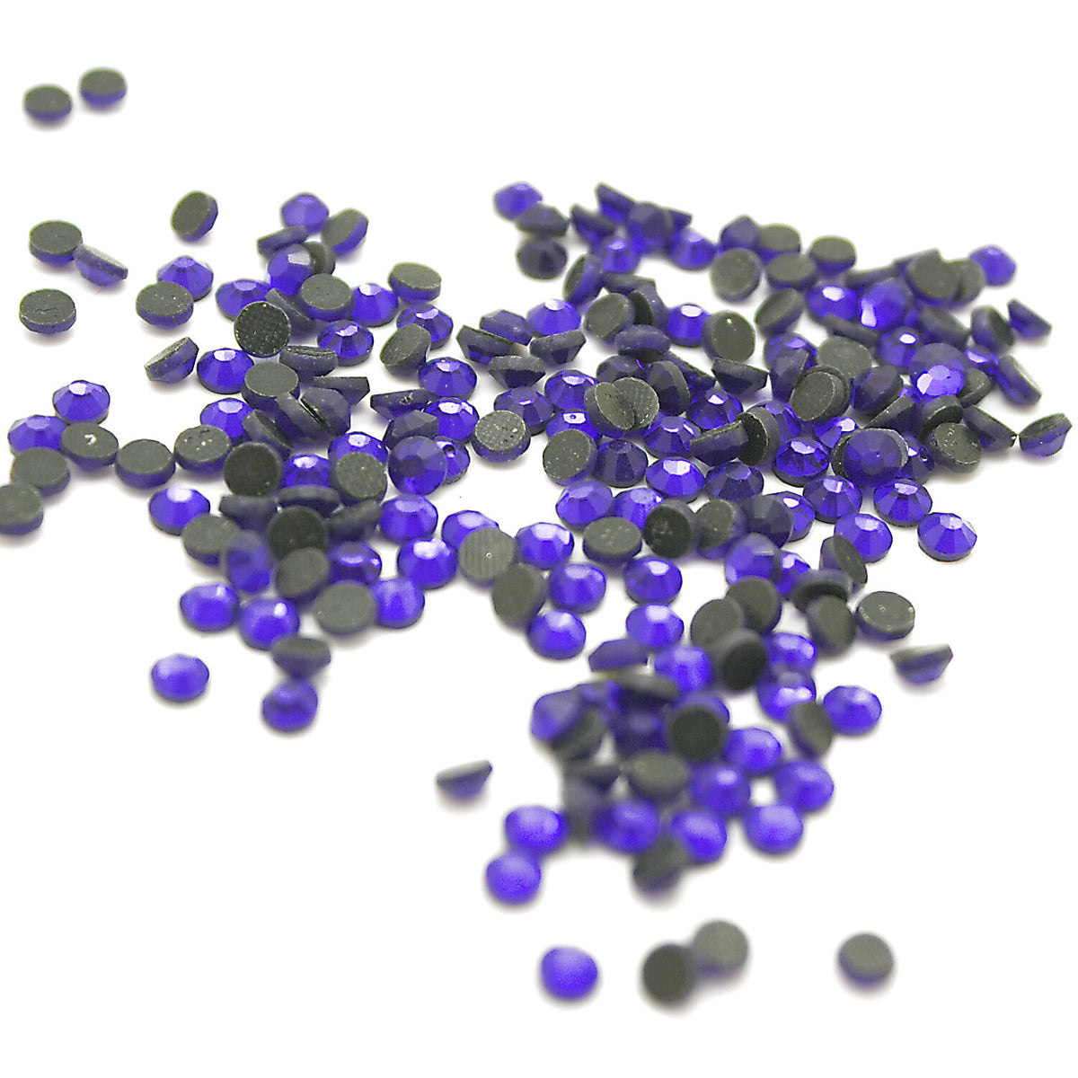 PACK OF 250 - ROUND 4mm FLAT RHINESTONES - sarahi.NYC