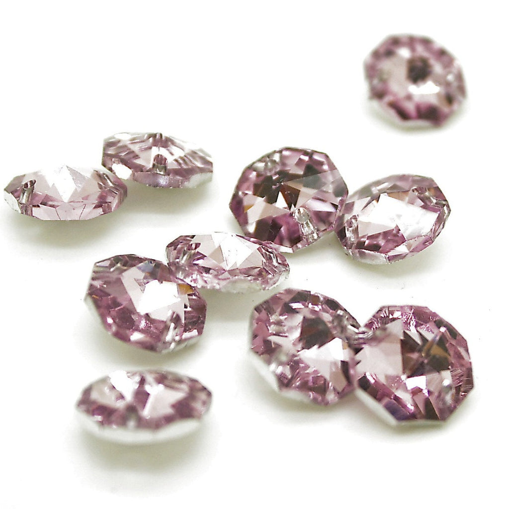 SILVER COATED SEW ON CRYSTALS 14mm - sarahi.NYC