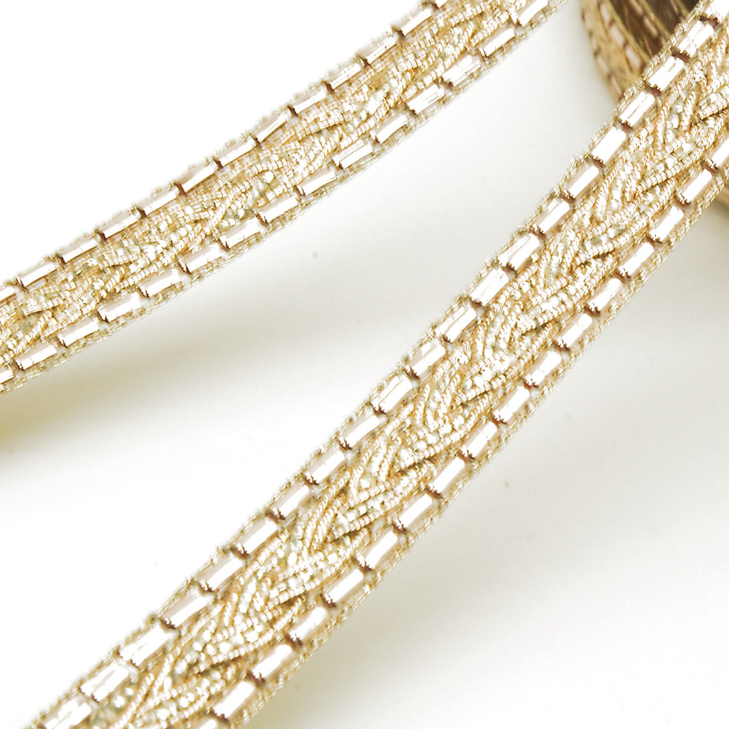 BRONZE PLAIT METALLIC TRIM - sarahi.NYC
