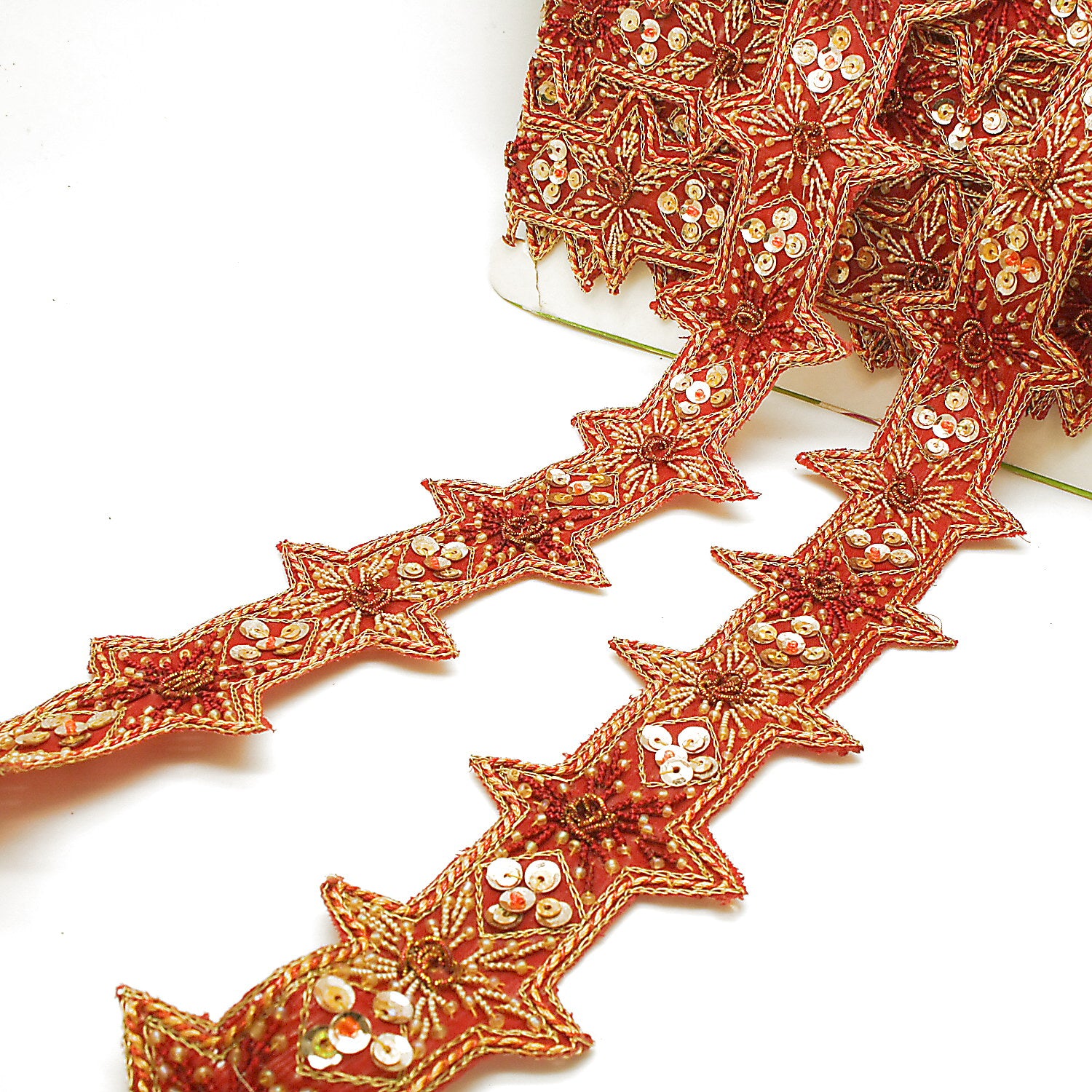 RED GOLD TRIM - sarahi.NYC