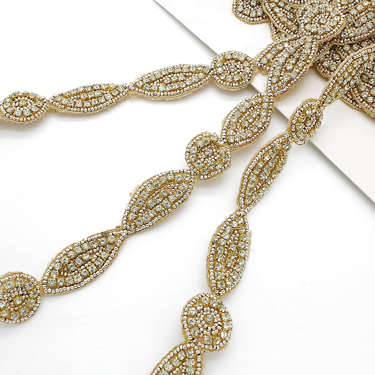 GOLD CRYSTAL TRIM - sarahi.NYC