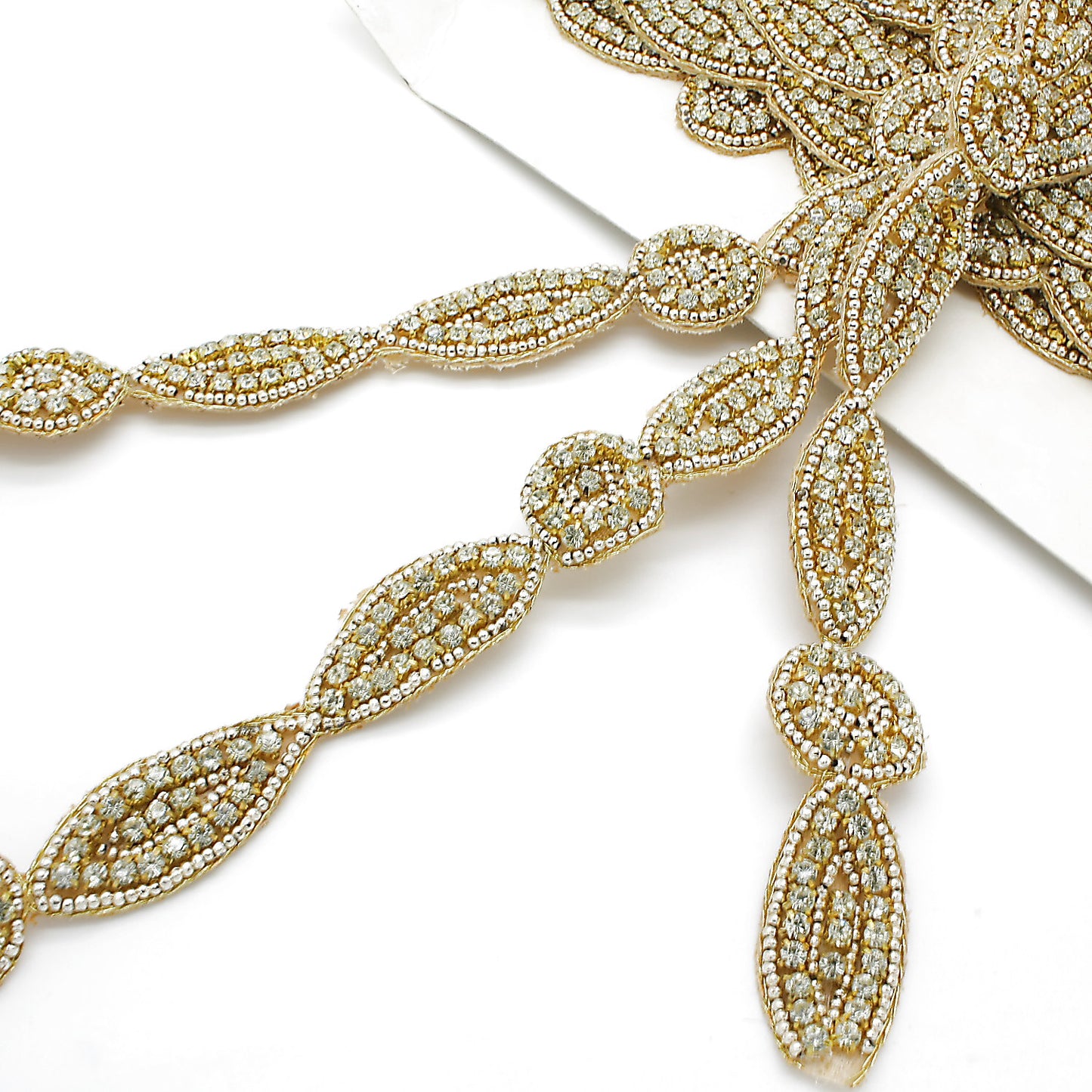 GOLD CRYSTAL TRIM - sarahi.NYC
