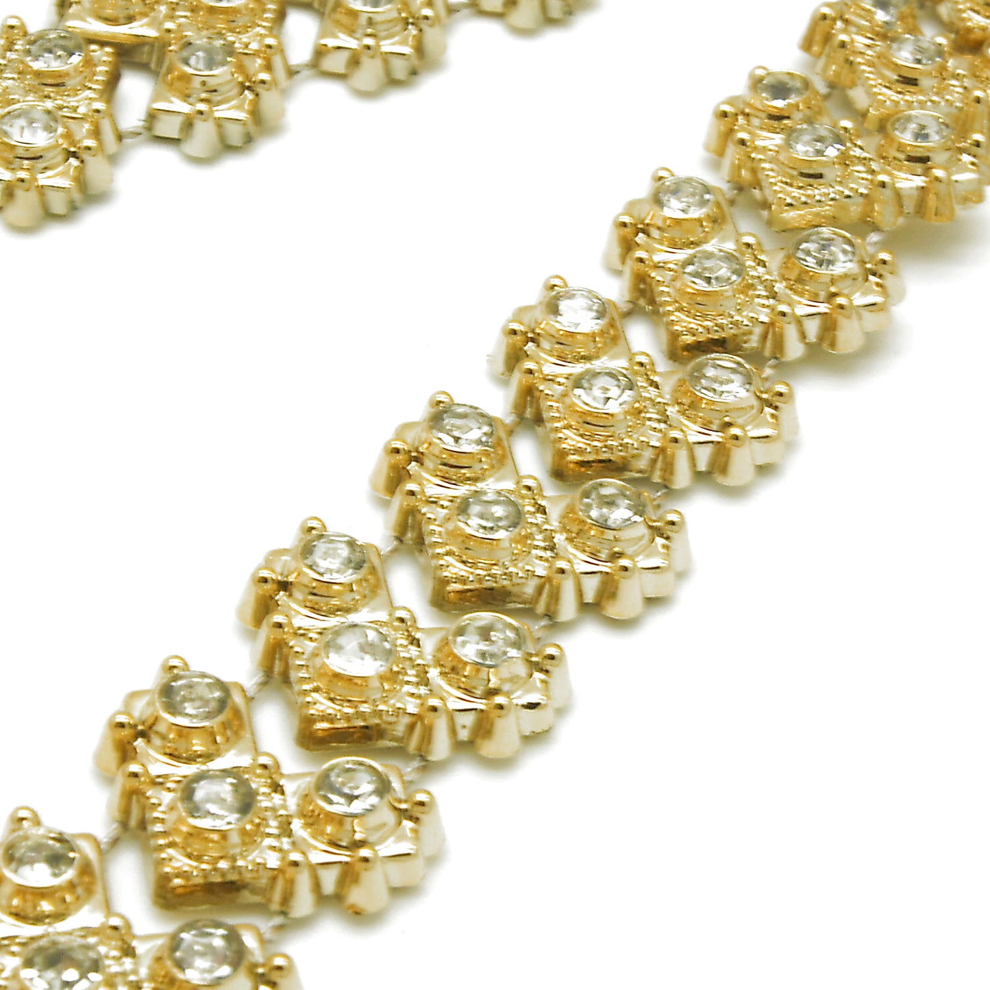 GOLD CRYSTAL ARROW TRIM - sarahi.NYC