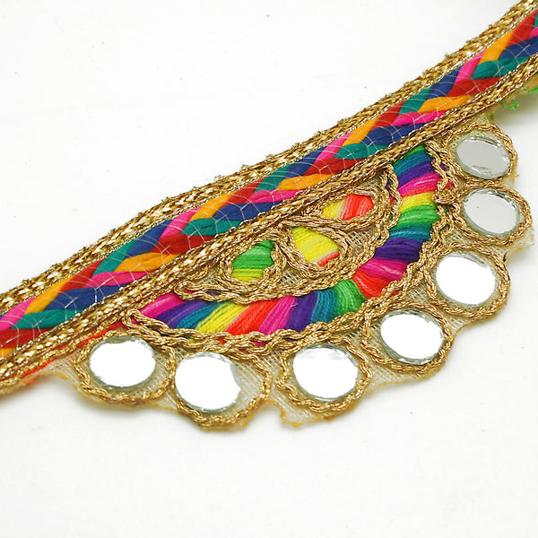 MULTI-COLOR RAINBOW MIRROR EDGING TRIM - sarahi.NYC