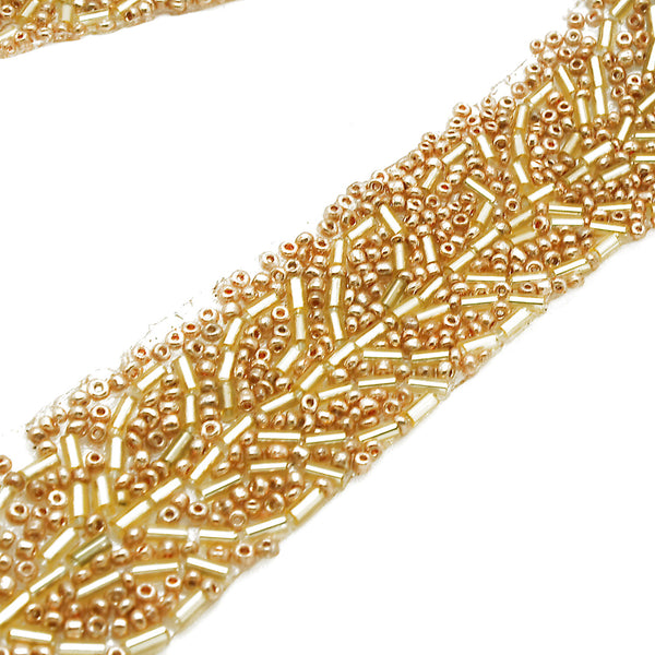 GOLD BEADED TRIM - sarahi.NYC