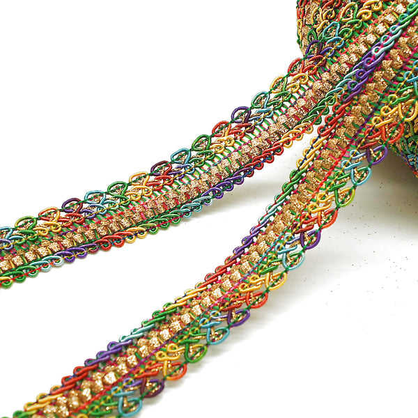 MULTICOLOR EDGING TRIM - sarahi.NYC