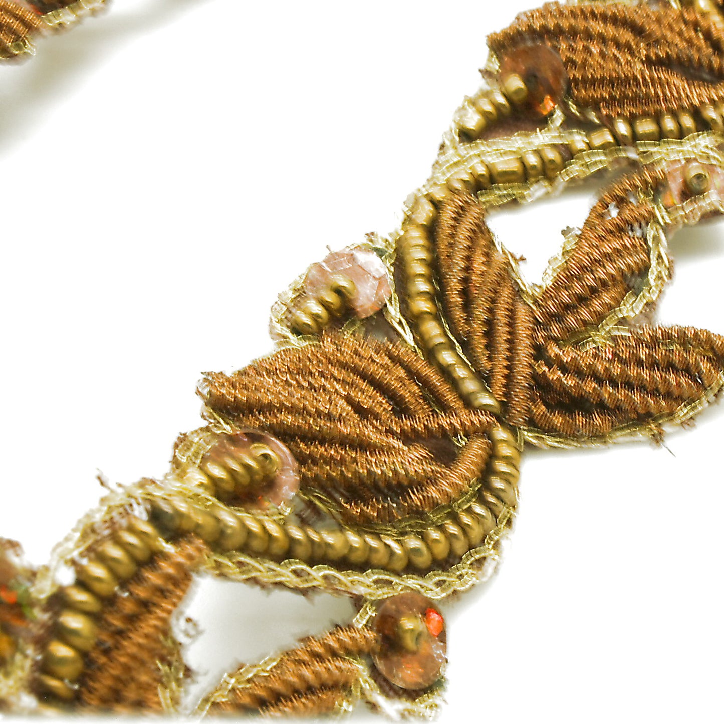 BROWN GOLD TRIM - sarahi.NYC
