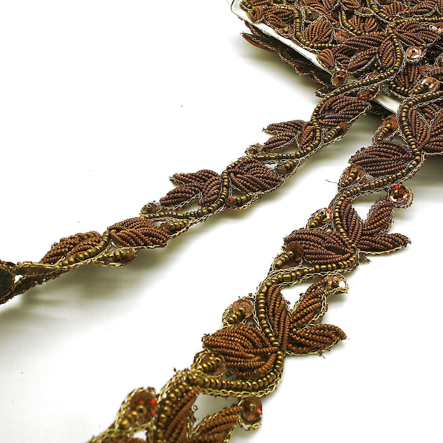 BROWN GOLD TRIM - sarahi.NYC