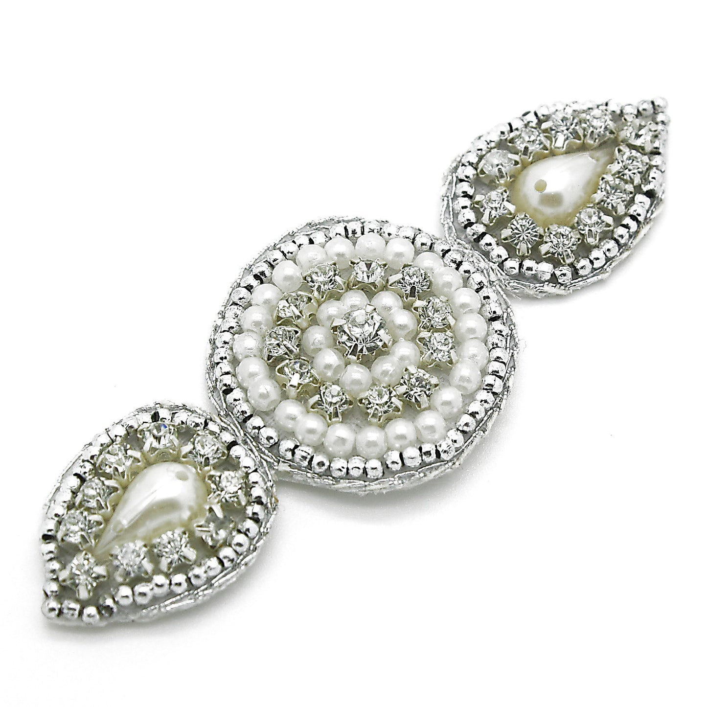 CRYSTAL PEARL APPLIQUE  - sarahi.NYC