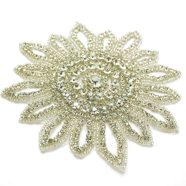GLASS STONE APPLIQUE - sarahi.NYC
