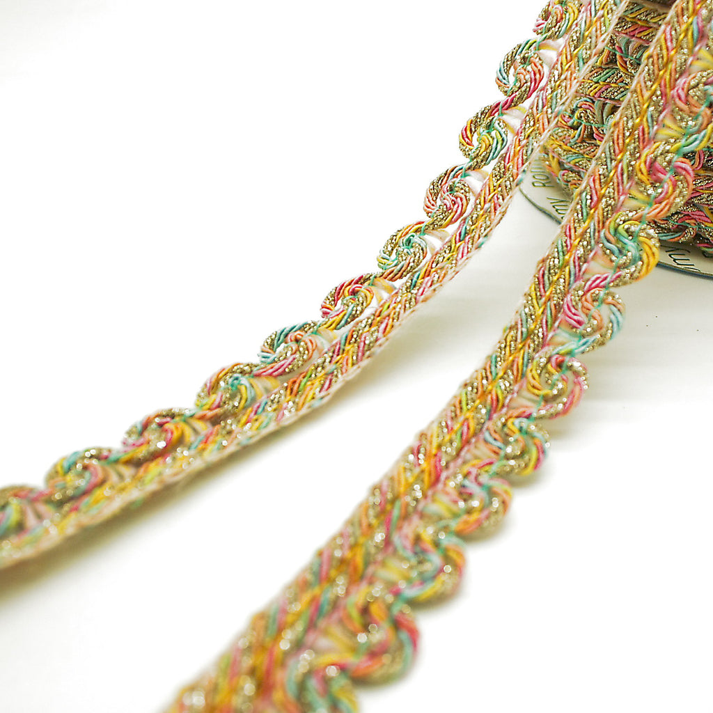 MULTICOLOR PASTEL EDGING TRIM - sarahi.NYC