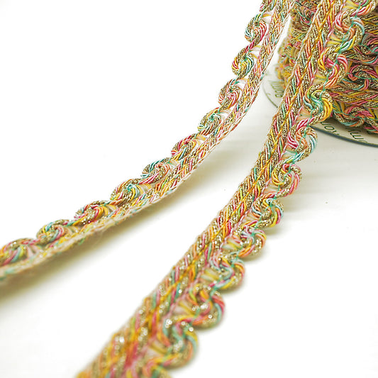 MULTICOLOR PASTEL EDGING TRIM - sarahi.NYC