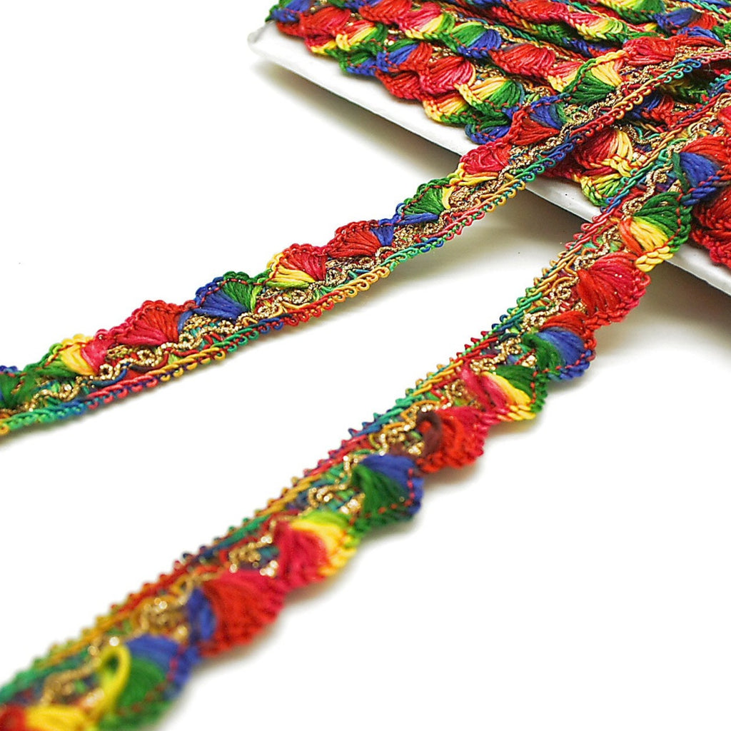 MULTICOLOR EDGING TRIM - sarahi.NYC