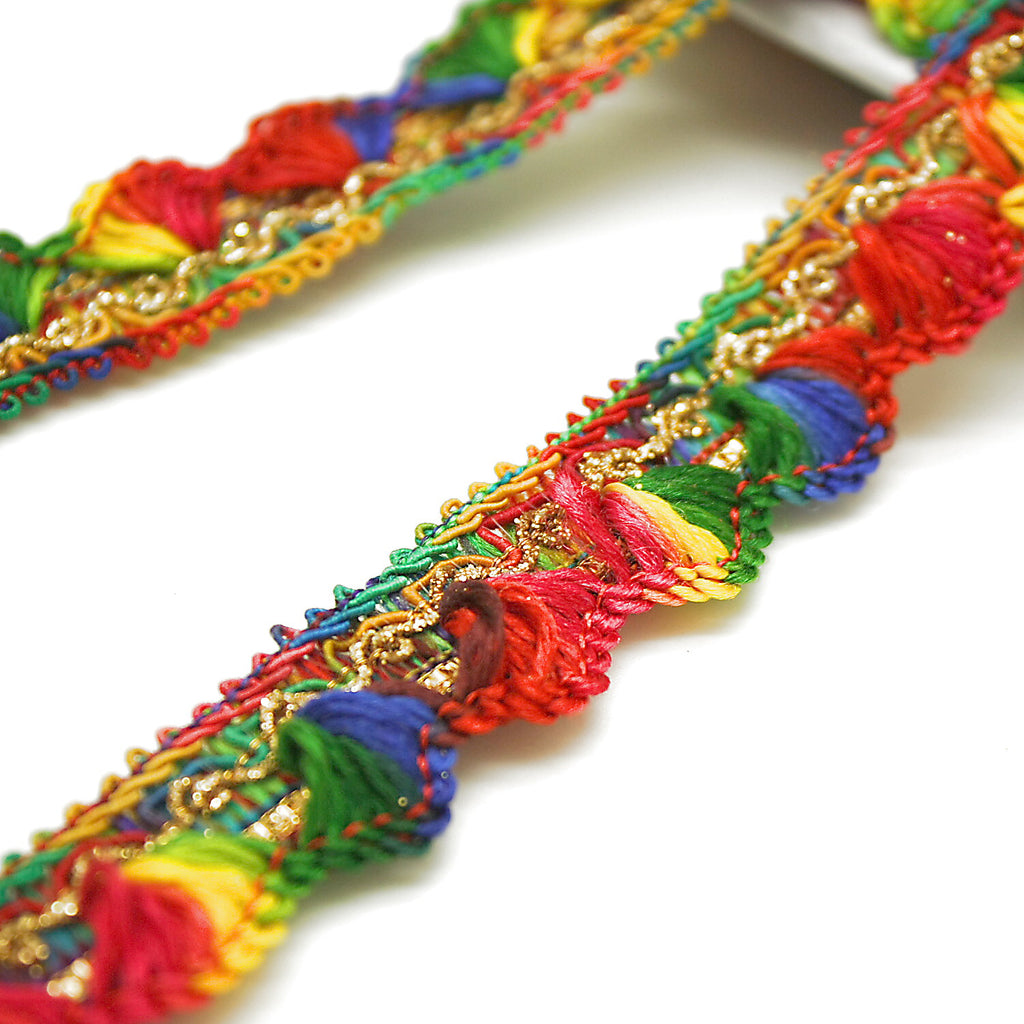 MULTICOLOR EDGING TRIM - sarahi.NYC