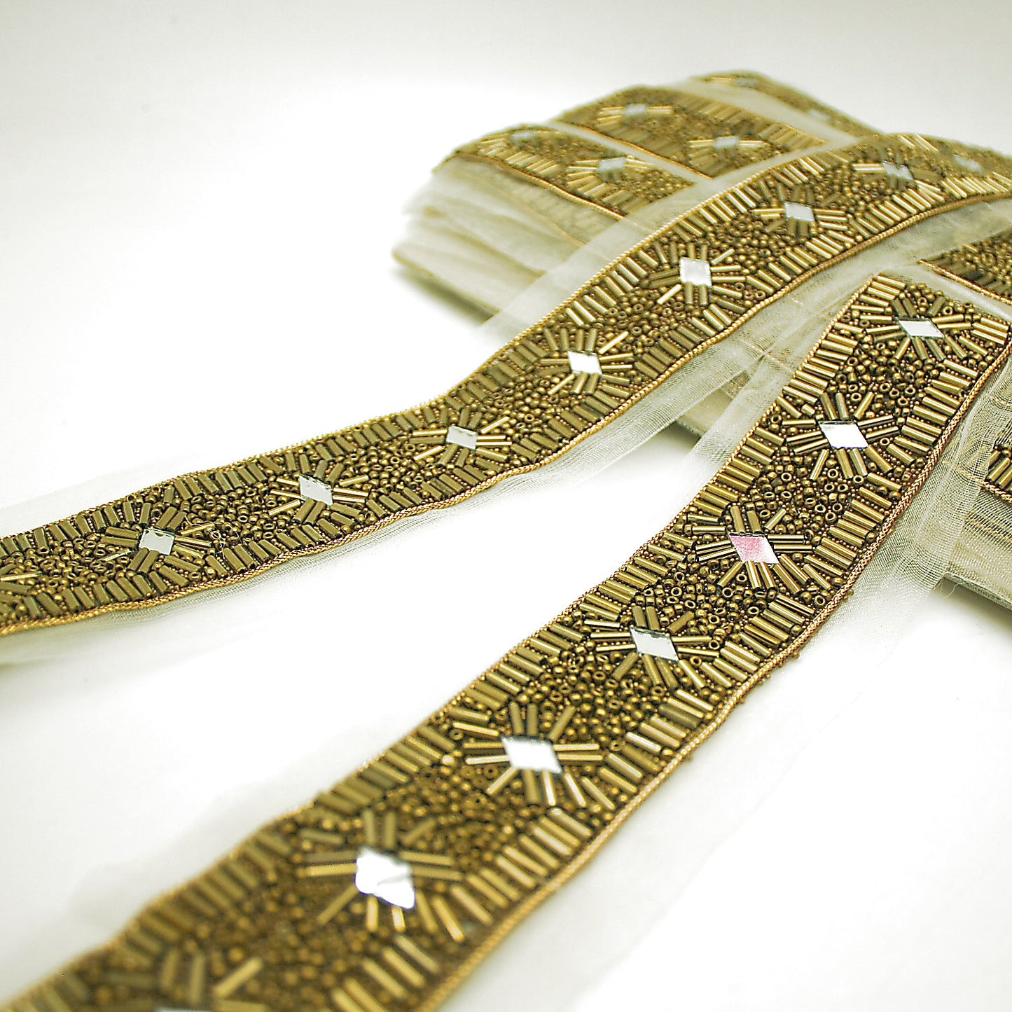 ANTIQUE GOLD MIRROR TRIM - sarahi.NYC