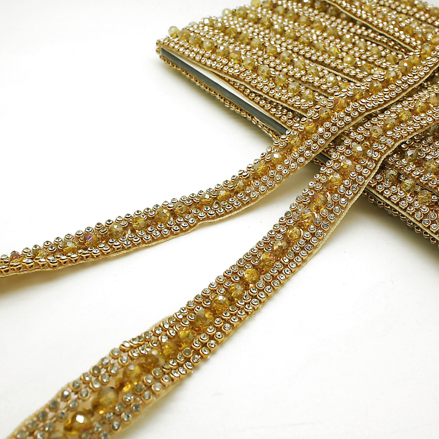 GOLD CRYSTAL TRIM - sarahi.NYC