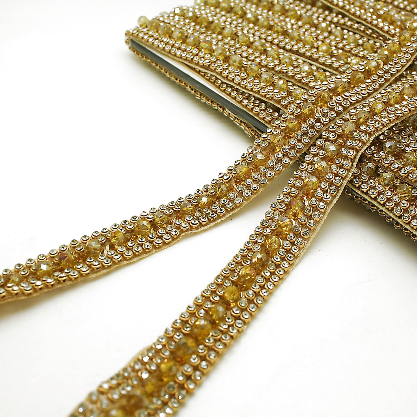 GOLD CRYSTAL TRIM - sarahi.NYC