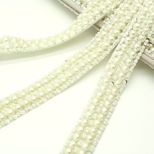 FAUX  PEARL TRIM - sarahi.NYC