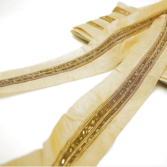 GOLD BEADED TRIM