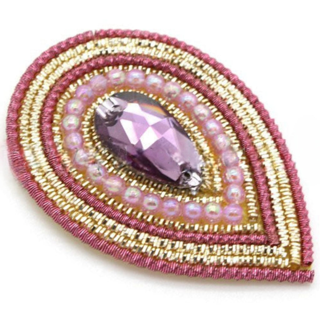 RHINESTONE TEARDROP MOTIF - sarahi.NYC
