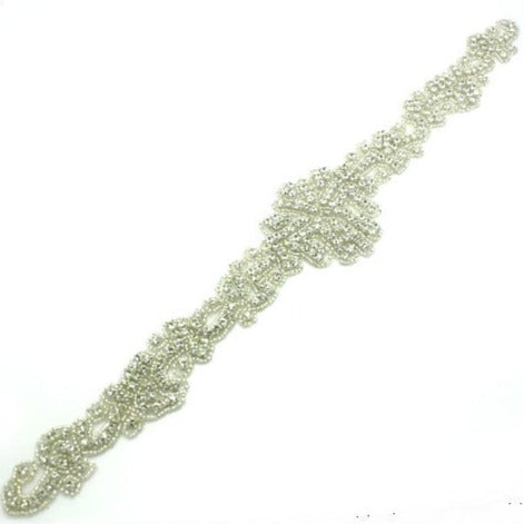 LARGE FAUX CRYSTAL APPLIQUE - sarahi.NYC