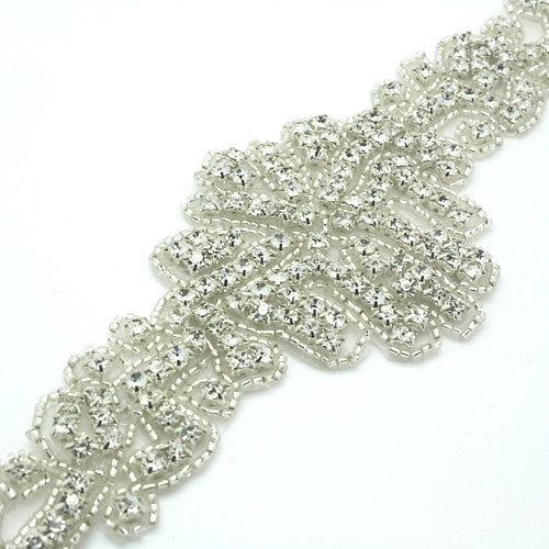 LARGE FAUX CRYSTAL APPLIQUE - sarahi.NYC