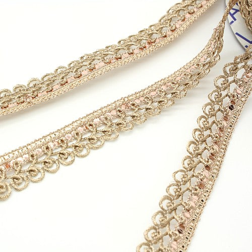 BRONZE SWIRL EDGING TRIM - sarahi.NYC