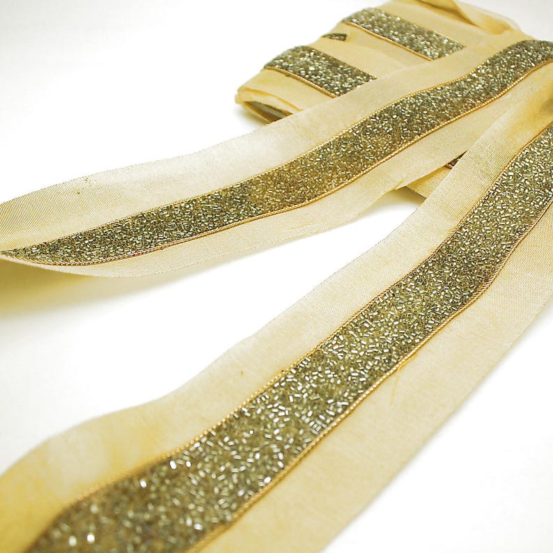 SILVER GOLD TWO TONED TRIM - sarahi.NYC
