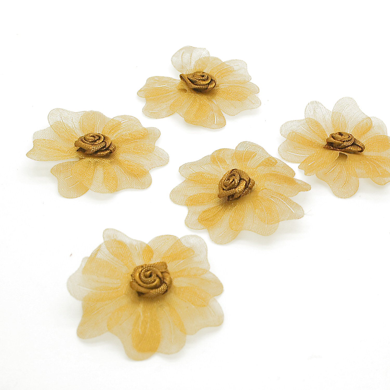 20 YELLOW MUSTARD FLOWER MOTIFS - SARAHI.NYC