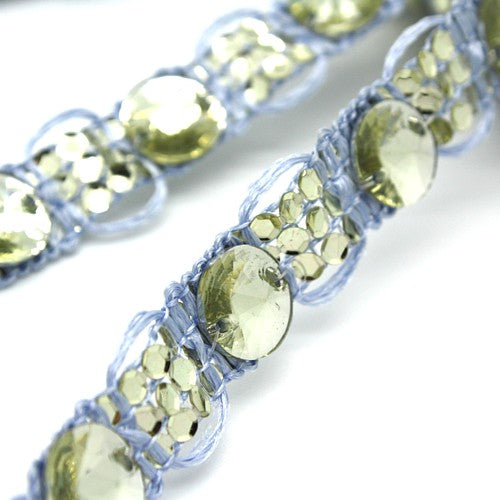 SILVER   RHINESTONE TRIM - sarahi.NYC