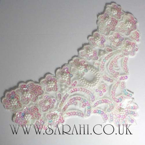 PEARL SEQUIN APPLIQUE - sarahi.NYC - Sarahi.NYC