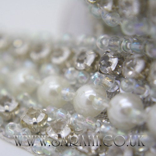 FAUX CRYSTAL PEARL TRIM - sarahi.NYC - Sarahi.NYC