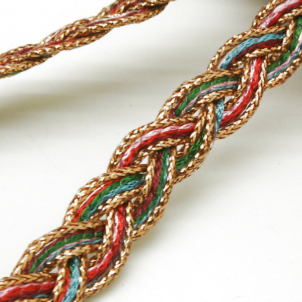 MULTICOLOR PLAIT  TRIM - sarahi.NYC