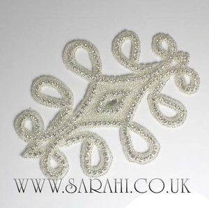 GLASS STONE SWIRL APPLIQUE - sarahi.NYC - Sarahi.NYC