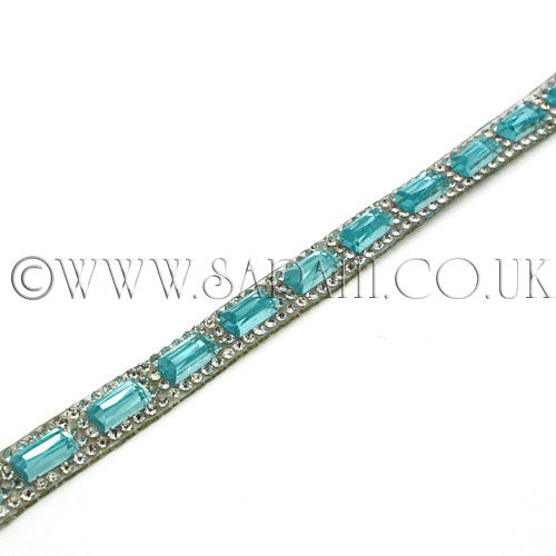LIGHT BLUE STONE HOT FIX - sarahi.NYC - Sarahi.NYC