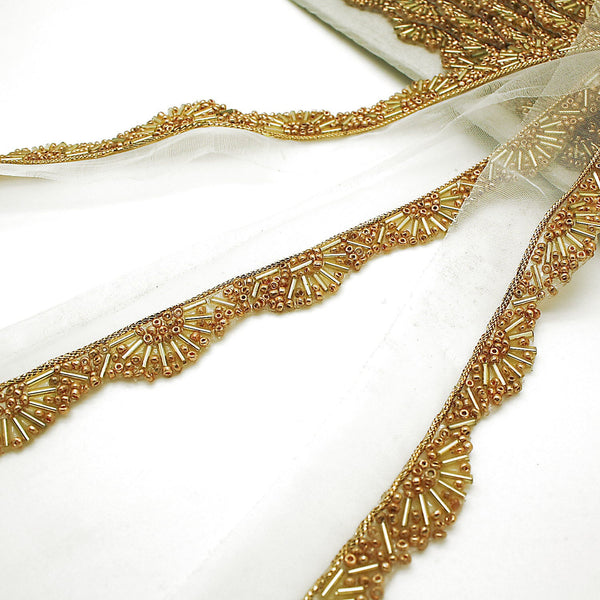 GOLD WAVE EDGING trim