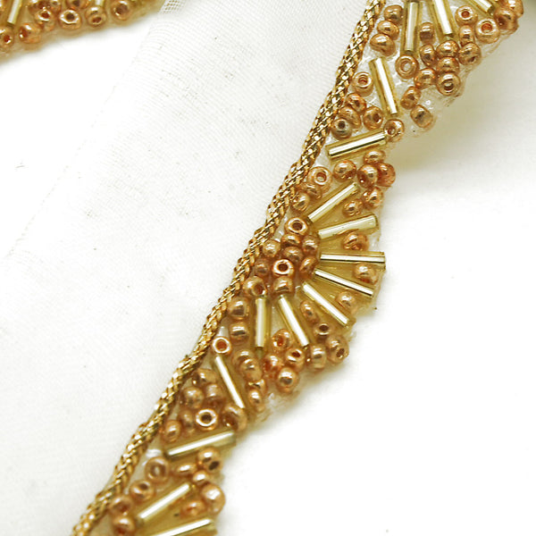GOLD WAVE EDGING trim