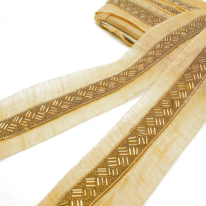 GOLD beaded trim