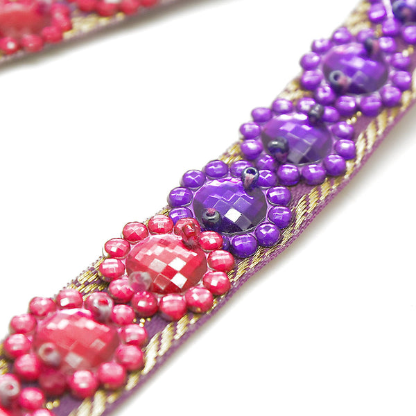 PINK PURPLE GEM trim