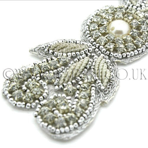 CRYSTAL PEARL APPLIQUE  - sarahi.NYC - Sarahi.NYC